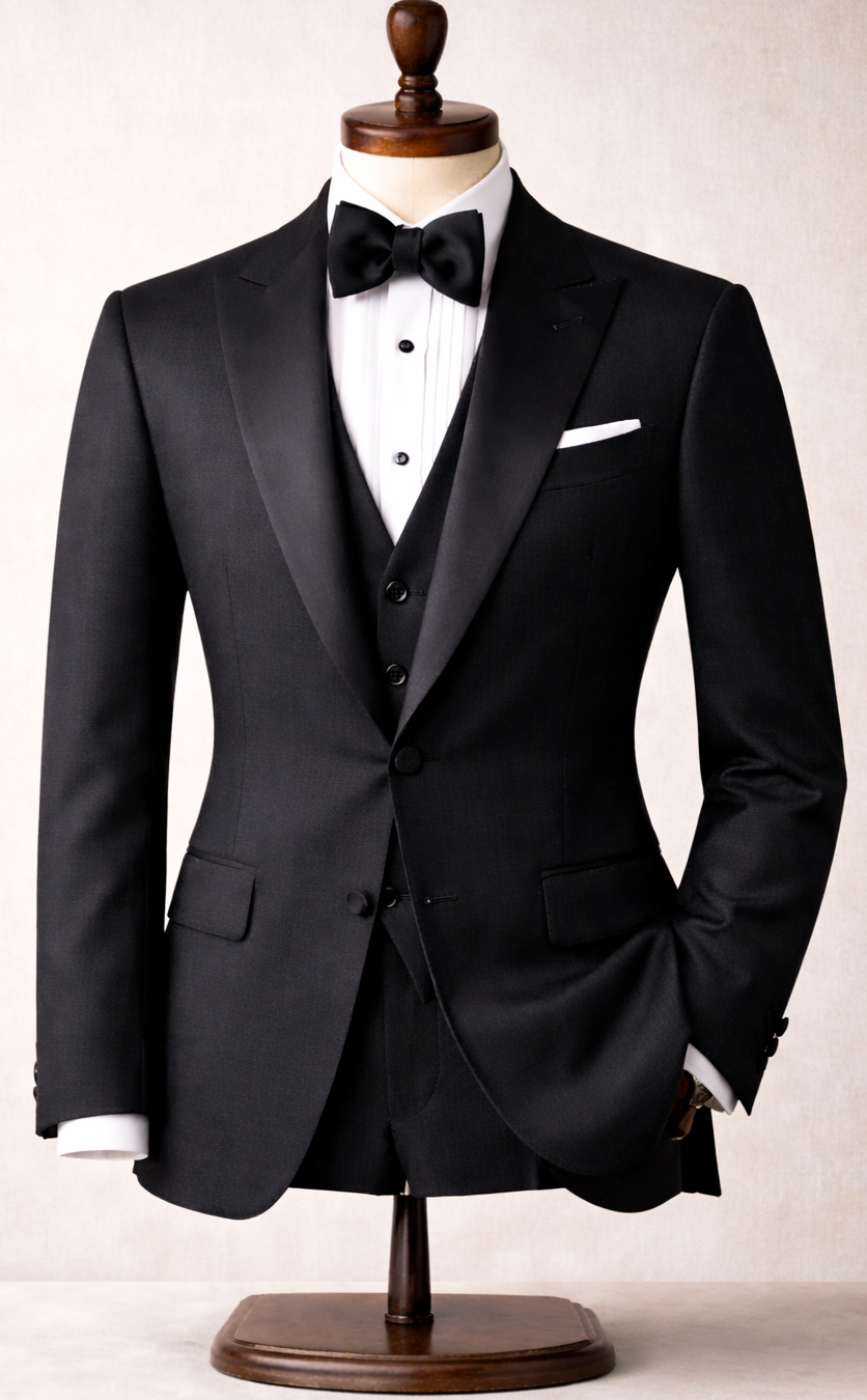 Midnight Black Tuxedo Suit