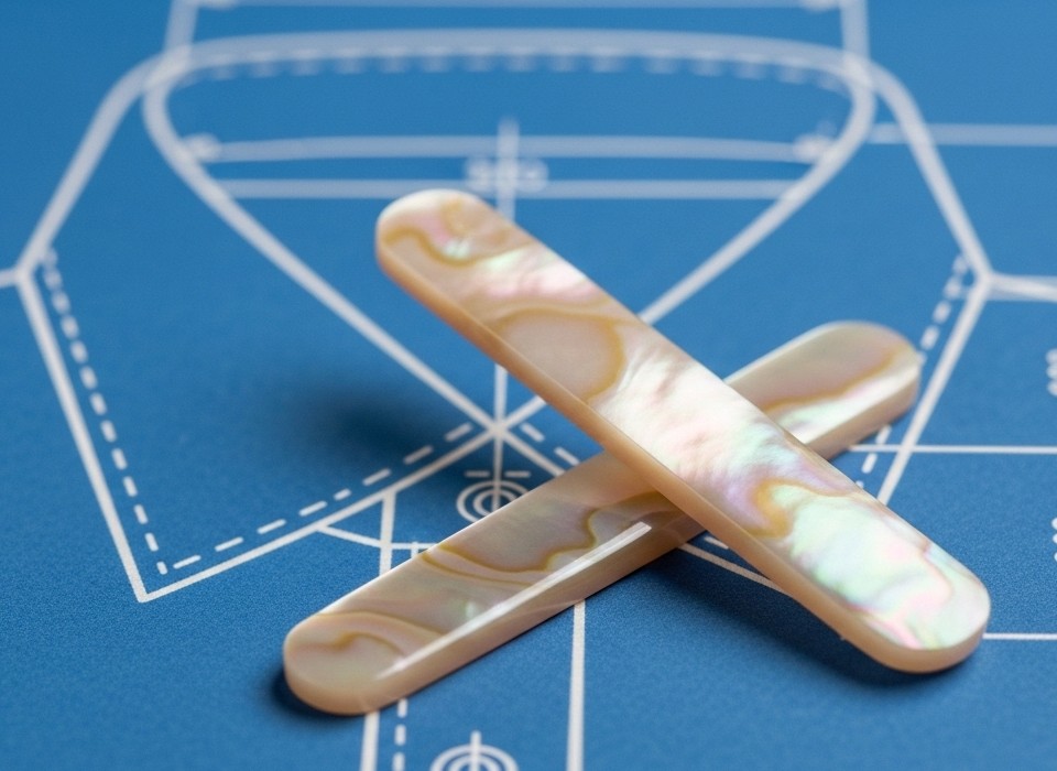 Mother-of-Pearl Collar Stays