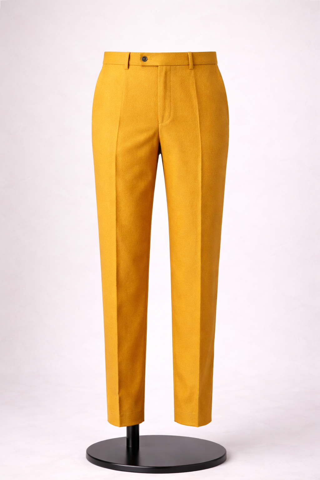 Mustard Yellow Wool Trousers