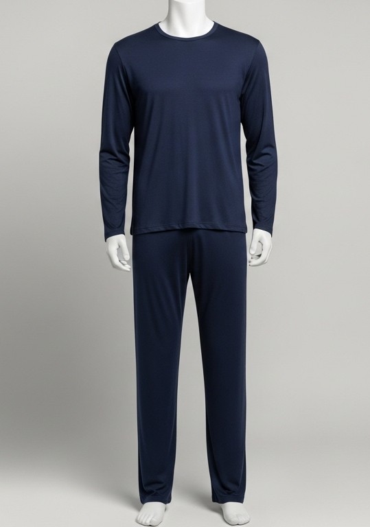 Navy Modal Pyjama Set