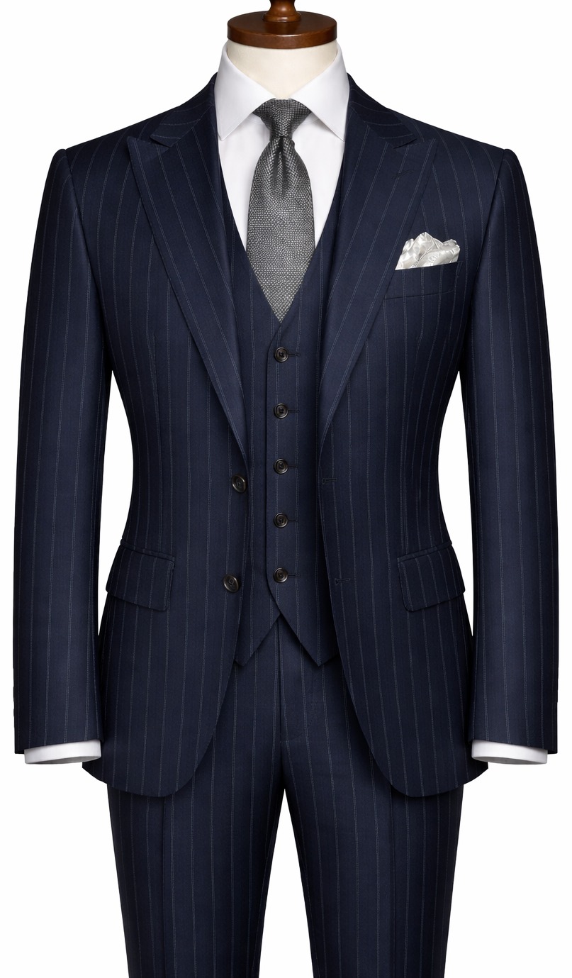 Pinstripe Power Suit